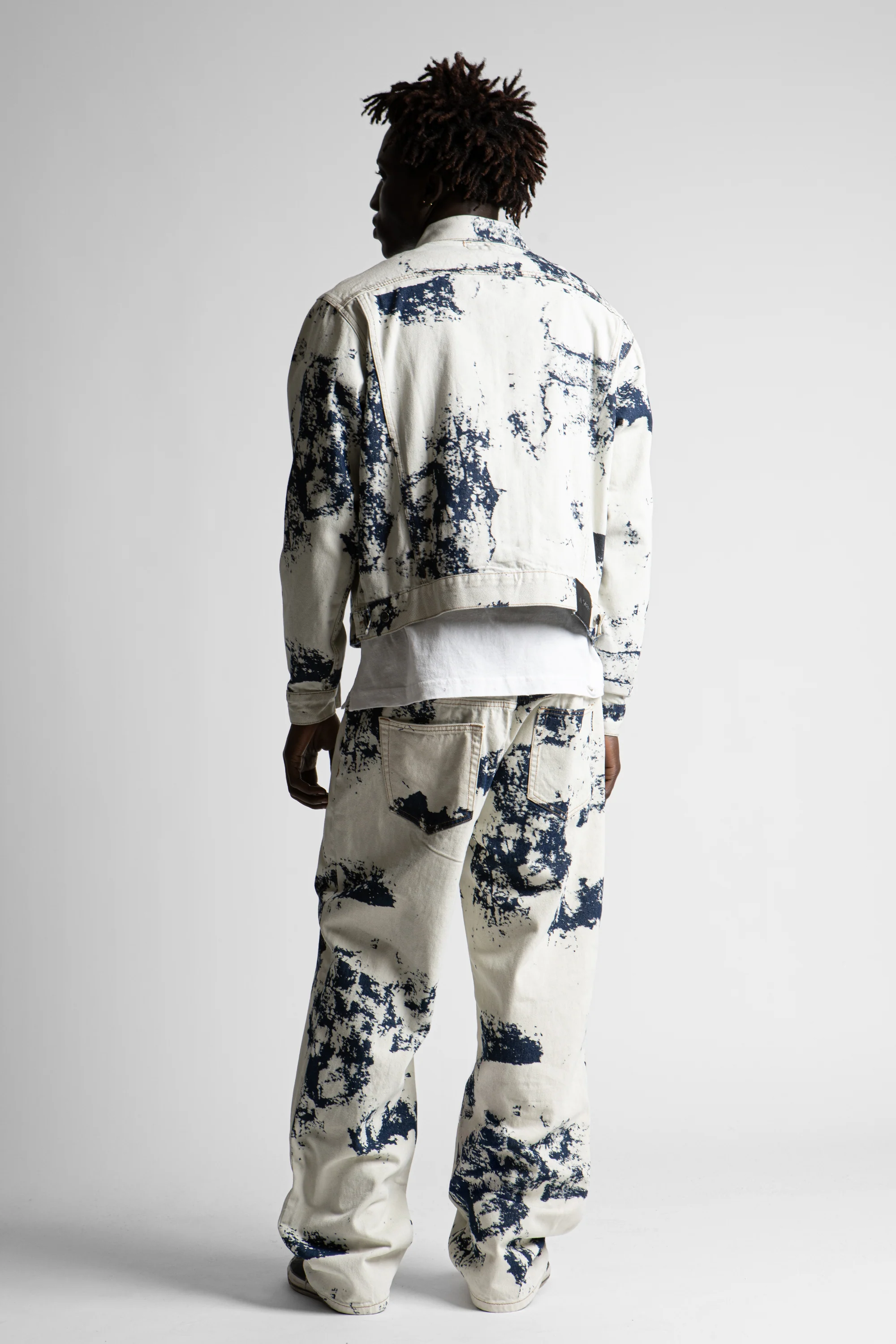 Trucker Jacket Bleached - Image 9