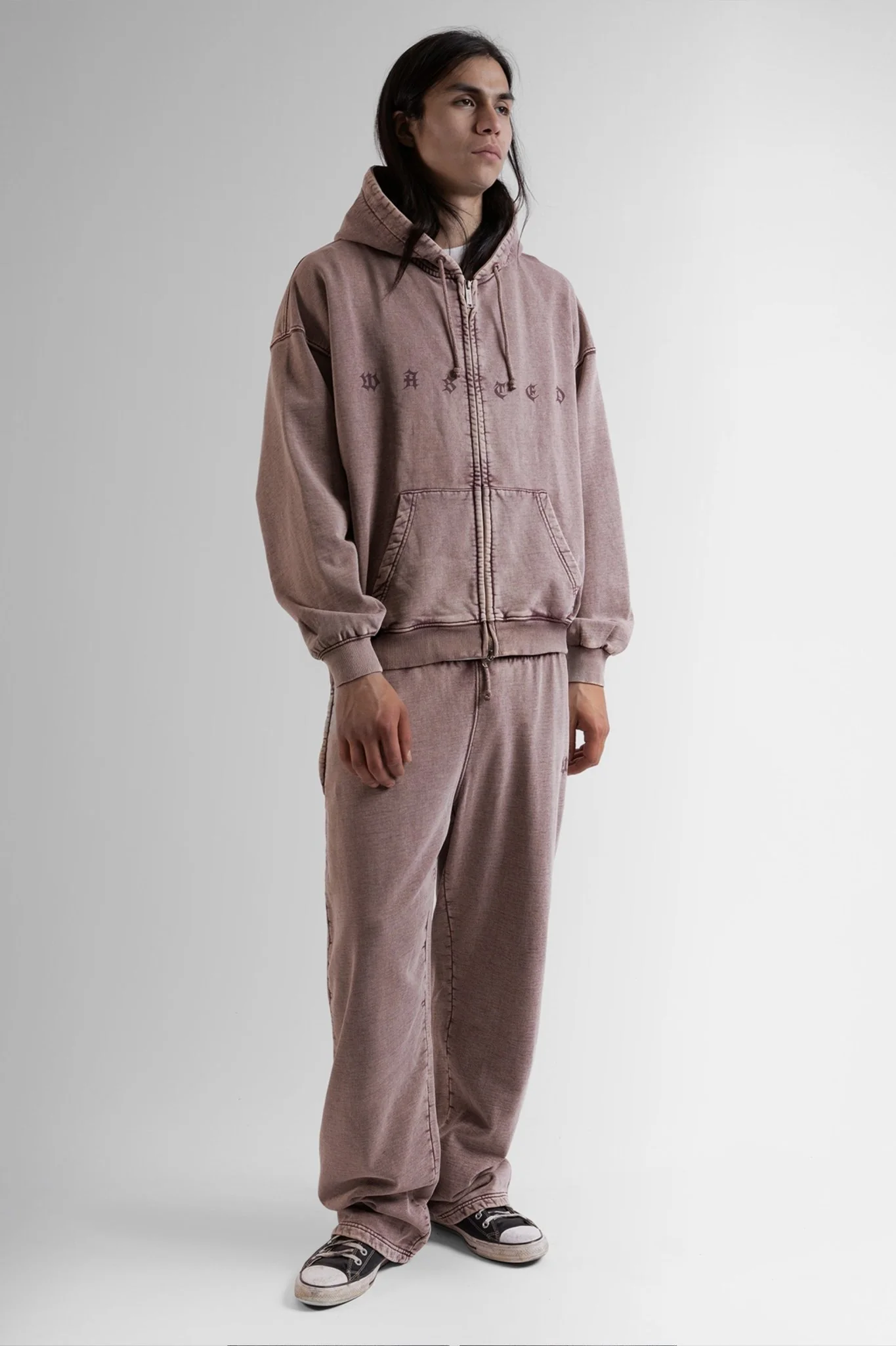 Hoodie Zip Splinter Faded - Image 2