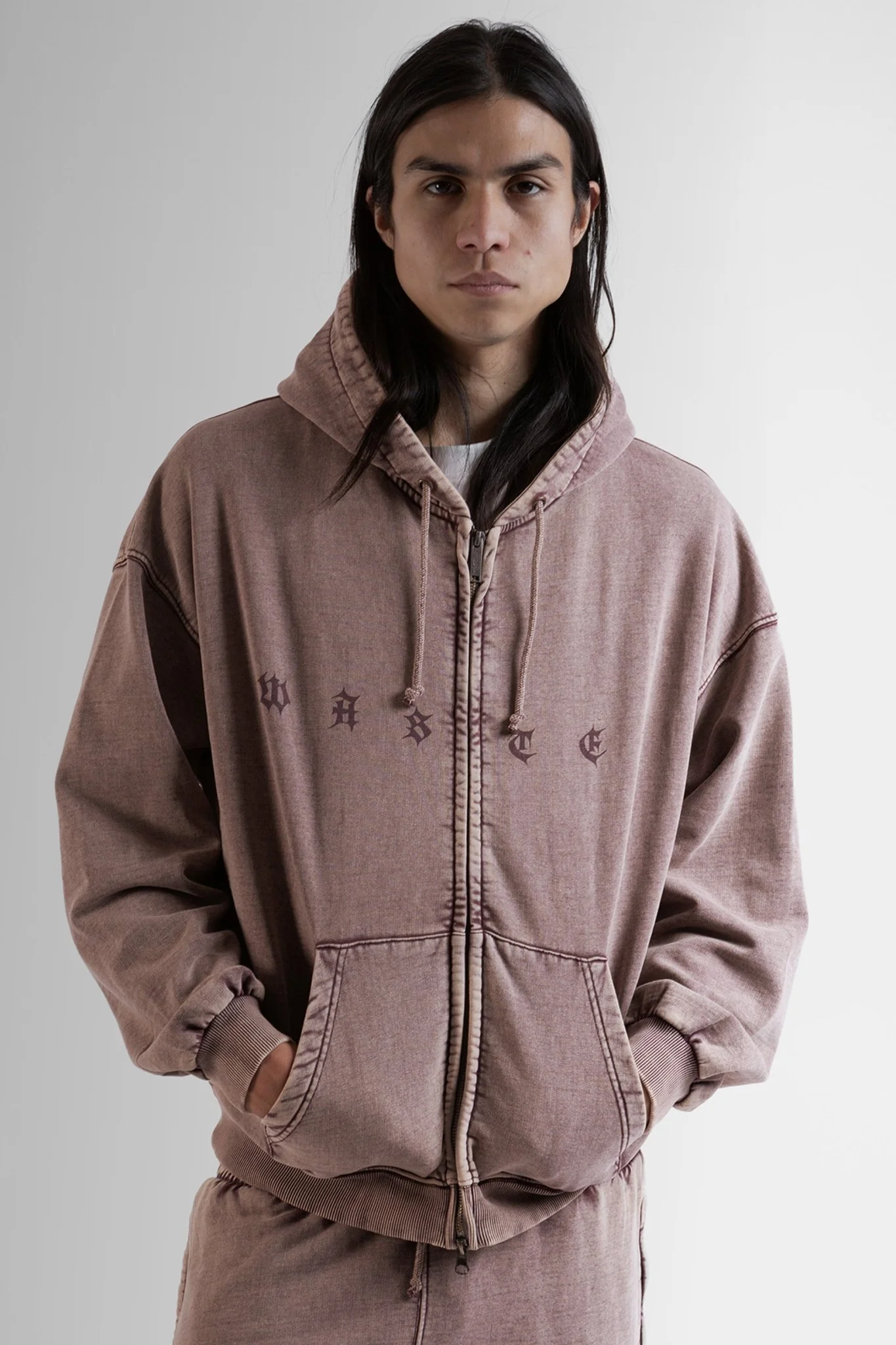 Hoodie Zip Splinter Faded - Image 4