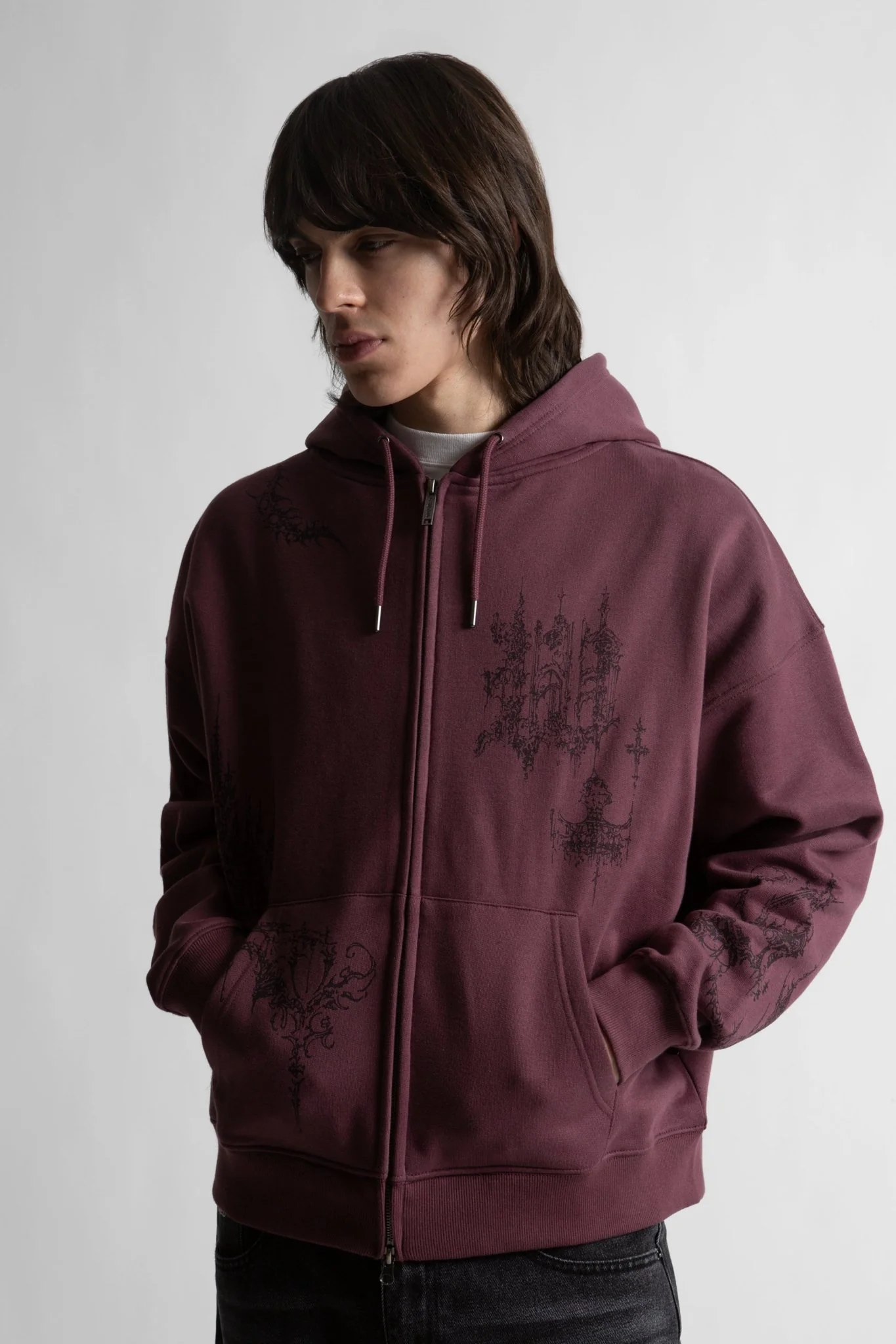 Hoodie Zip Boxy Stronghold - Image 4