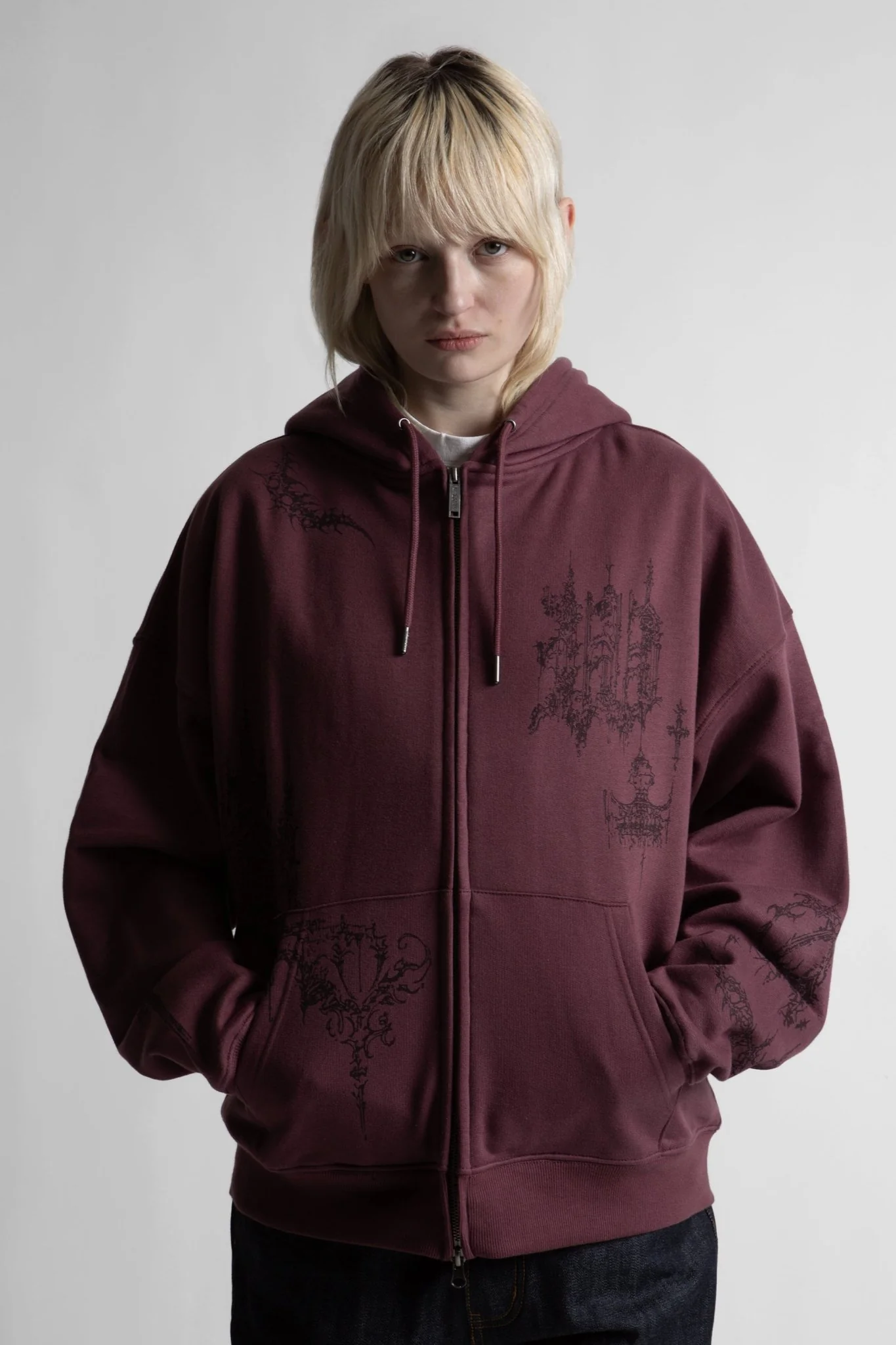 Hoodie Zip Boxy Stronghold - Image 6