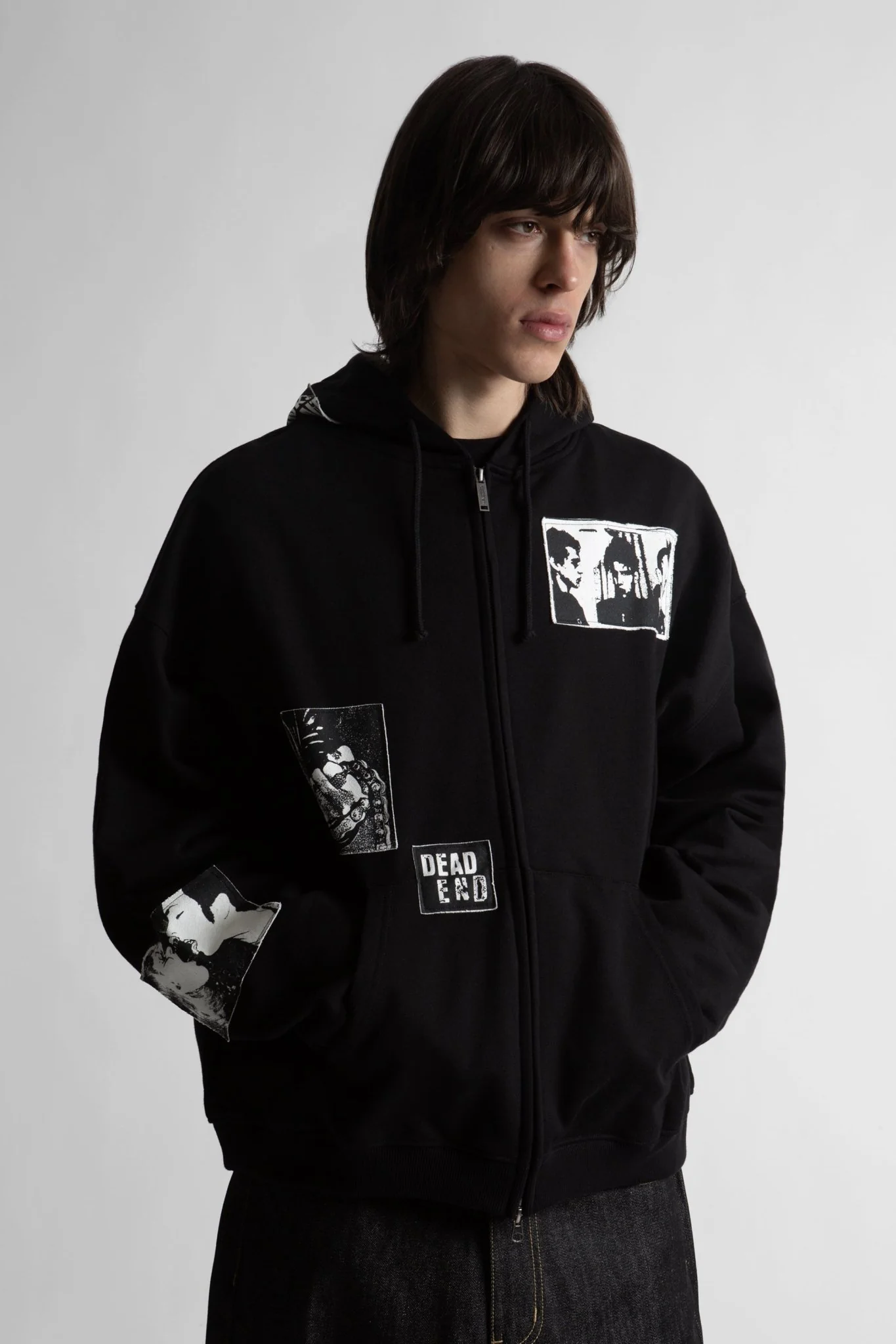 Hoodie Zip Taunt Boxy - Image 5